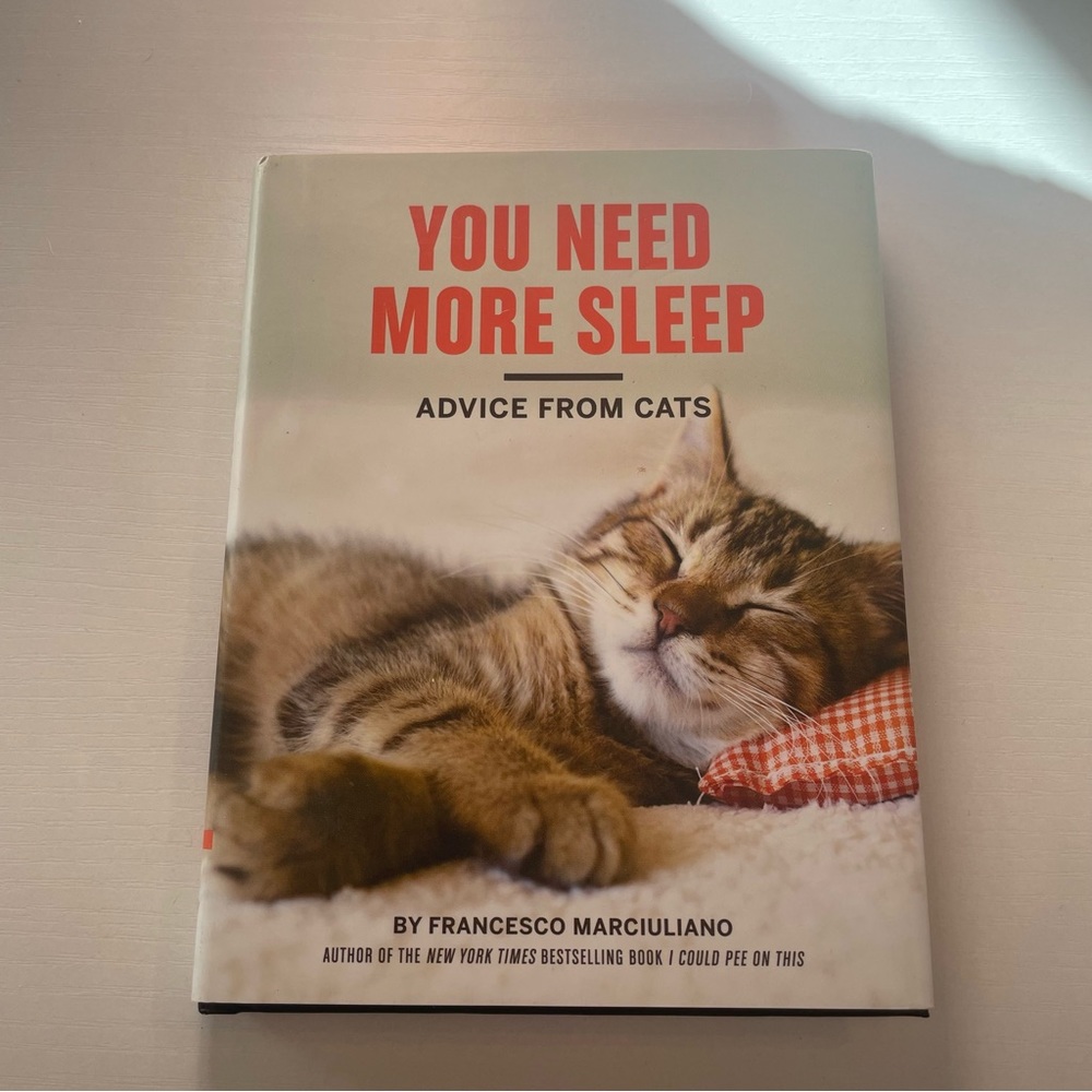 You Need More Sleep - Advice from Cats Book - Picture 1 of 3